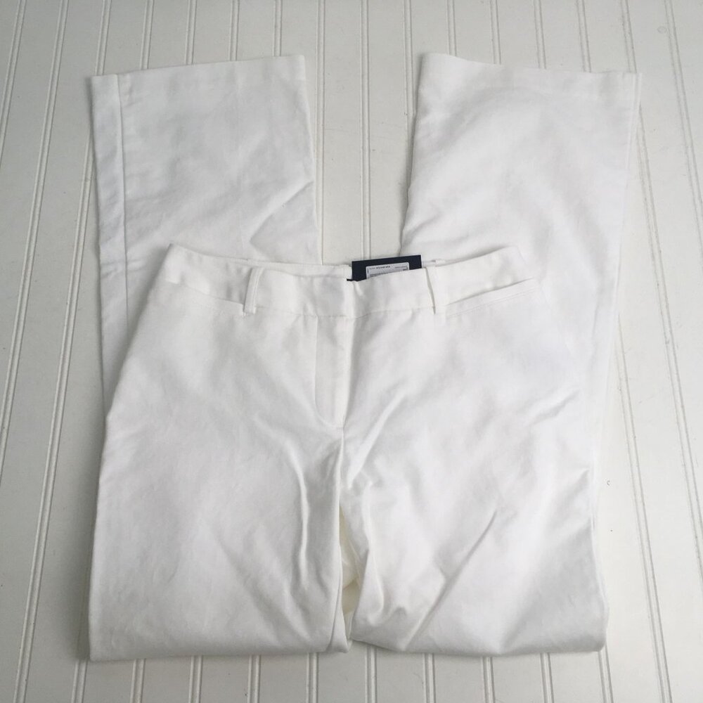 New Worthington White Curvy Fit Dress Pants Womens Size 6